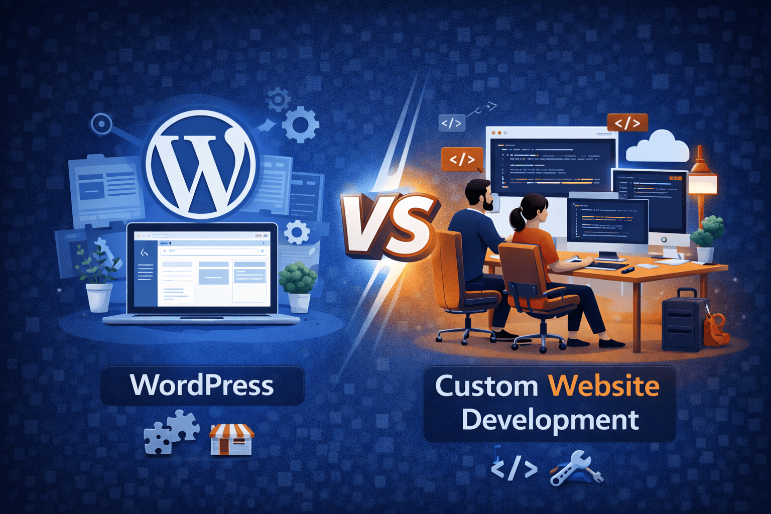 WordPress and Custom Website Development WordPress and Custom Website Development