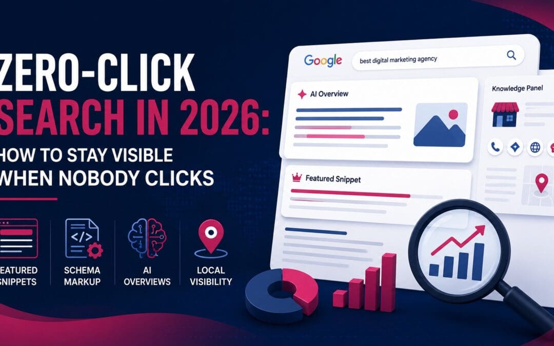 Zero-Click Search in 2026: How to Stay Visible When Nobody Clicks