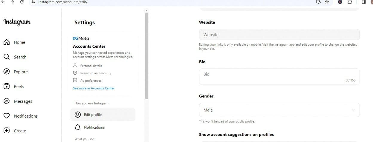 Build Your Profile
