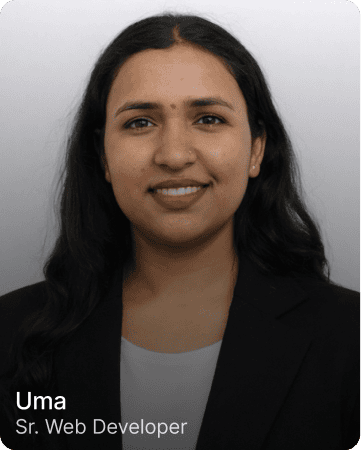 Sr. Web Developer (1) Uma